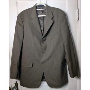 Chaps Ralph Lauren Men's Brown 42T Wool Blazer Canada Formal (C)